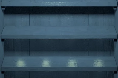 Blue Wood Shelves   The iPhone Wallpapers