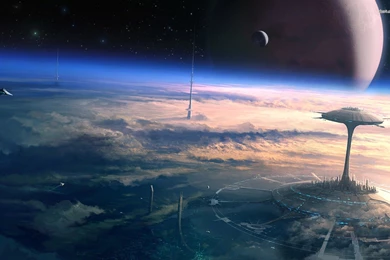 Futuristic City, Planet, Future, Fantasy, 1920x1200 HD Wallpapers ...