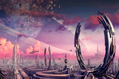 Futuristic City Wallpapers   1024043