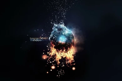 Ice Computers Windows 7 Fire PC Operating Systems 1280x960 ...