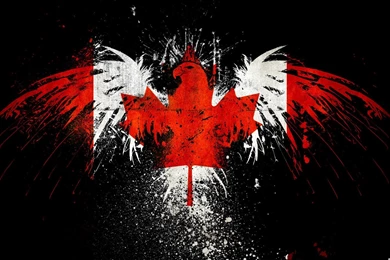 Canada Eagle Flag Wallpaper,Canada Hd Wallpapers For Desktop,Nature ...