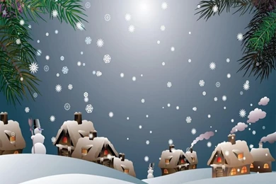 Wallpapers Noel Paysages