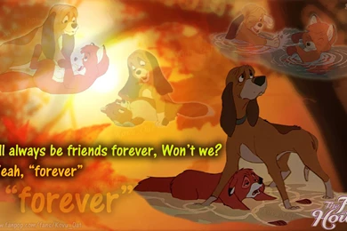 Tod And Copper Friend Forever Wallpapers HD   The Fox And The Hound ...