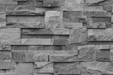 Muriva Bluff Slate Stone Block Brick Effect Wallpapers Grey J20409