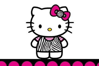Hello Kitty Zebra