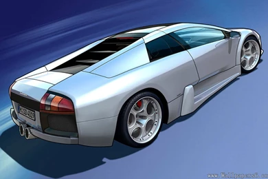Lamborghini Murcielago 3D Rendering － Auto Wallpapers   Free ...