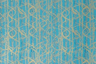 Jocelyn Warner — Wallpapers   Scribble   Turquoise/Gold