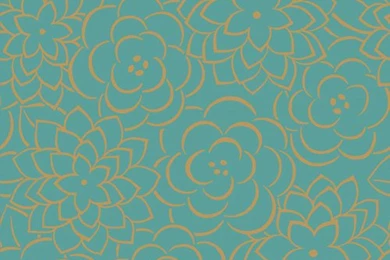 Turquoise And Gold Wallpapers