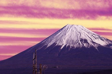 SuperHD.pics: Japan Mount Fuji Shinkansen Desktop Bakcgrounds