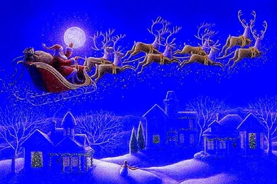 Wallpapers 3D Cartoon Christmas Free Desktop