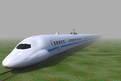 Model Shinkansen Trains – Brenda A Martin