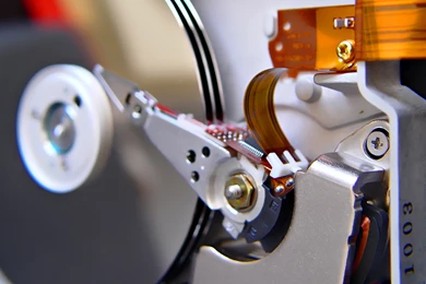 Download Wallpapers 3840x2160 Mechanism, Iron, Hard Drive, Hdd 4K ...