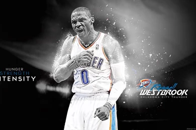 Russell Westbrook Intensity Wallpapers (1366x768) By Design by ...