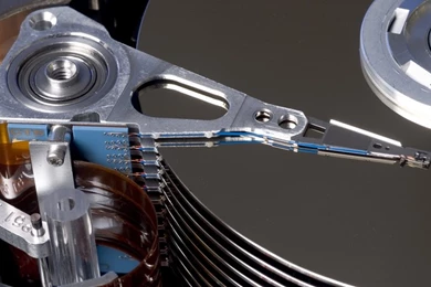 Computer Disk Inside The Hard Drive – Technology Other HD Desktop ...