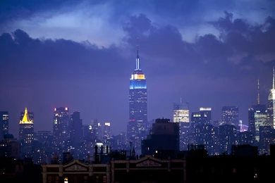 City View At Night 1920x1200 Wallpapers