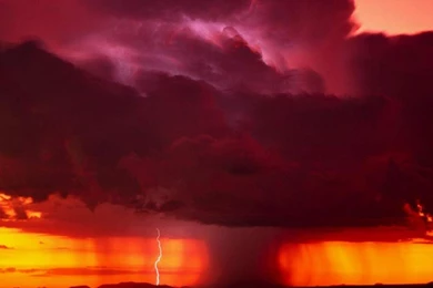 Lightning Sunset Storm Sove Found An Old Hard Drive With Hd ...