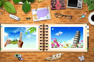 Photo Album Pn The Desk HD Pretty Wallpapers Free HD Wallpapers ...