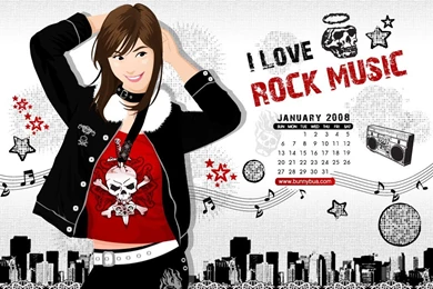 Love Rock Music Wallpapers   (