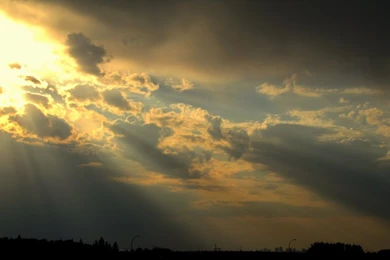 Panoramio   Photo Of Gorgeous, Peaceful Sun Rays In East Edmonton ...