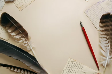 Vintage Writing Wallpapers