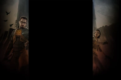 Image   Half Life 2 Backgrounds Gordon & Alyx 2.jpg   Steam Trading ...