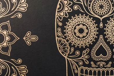 Mexican Day Of The Dead Sugar Skull Wallpapers
