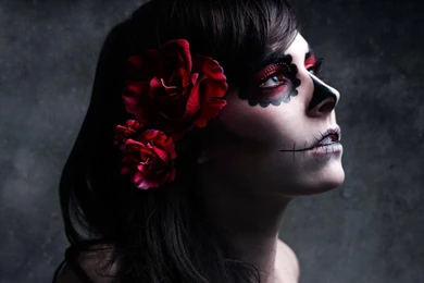 Day Of The Dead Sugar Skull Wallpapers Hd Desktop