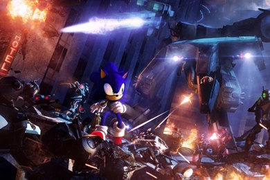 Sonic And Metal Gear Rex Computer Wallpapers, Desktop Backgrounds ...