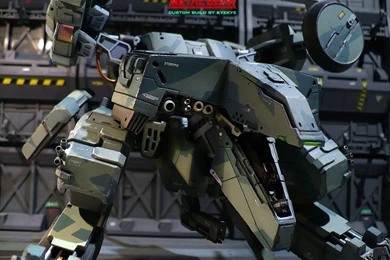 Masterpiece! 1/72 Metal Gear Solid REX Resin Custom Build: Modeled ...