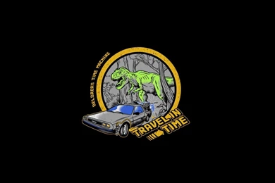 To The Future Time Machine Rex Bttf Wallpapers