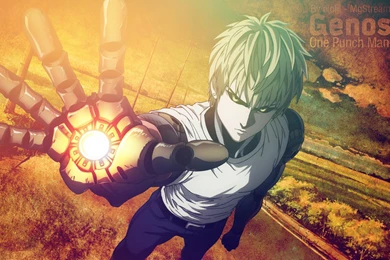 One punch man genos wallpape 12.jpg