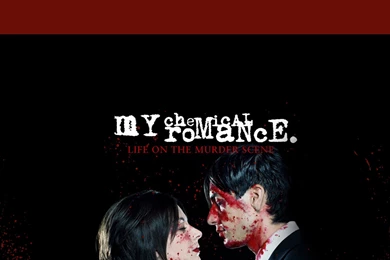 Download Wallpapers 2560x1440 My Chemical Romance, Cover, Blood ...