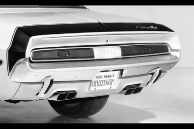 1970 1974 Dodge Challenger Period Photos   1970 RT Rear Section ...
