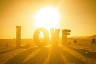 Love At Burning Man Wallpapers