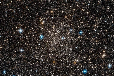 Hubble Star Field With Colors   Pics About Space