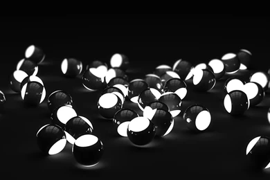 Light Balls Black Backgrounds Wallpapers Free Light Balls Black ...