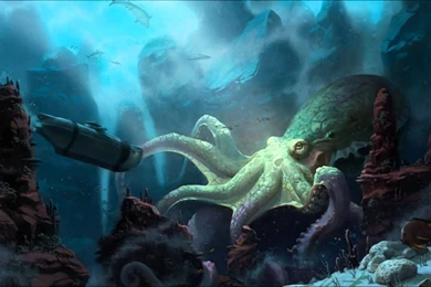147 Ocean Fantasy Art Wallpapers 1920x1080 Download. Best Monster ...