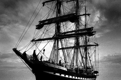 Ghost Ship iPhone 6 / 6 Plus And iPhone 5/4 Wallpapers