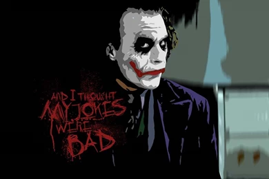 ZOOM HD PICS: JOKER FROM THE MOVIE THE DARK KNIGHT, BATMAN