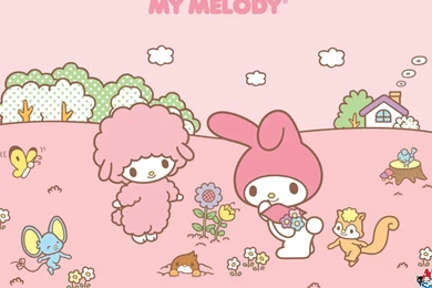 MY MELODY WALLPAPER   (