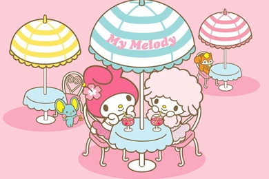 Wallpapers Pink My Melody Kawaii 1024x768