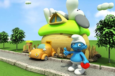 Wallpapers Smurf   Wallpapers Zone
