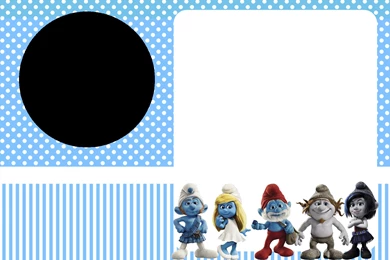 Smurfs: Invitations And Party Free Printables, For Boys Party ...