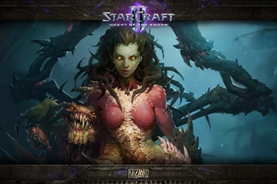 Video Games, StarCraft, Zerg, PC, Artwork, Sarah Kerrigan Queen Of ...