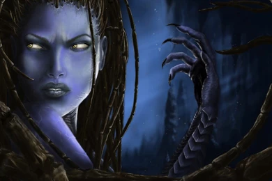 Full HD Wallpapers Kerrigan Cruel Queen Of Blades Claw Cave Zerg ...