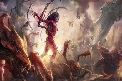 SuperHD.pics: Mengsk Sarah Kerrigan Queen Of Blades StarCraft II ...