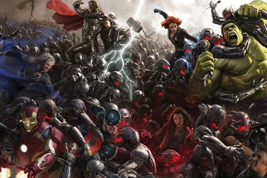 Android Wallpaper: Avengers Assemble!