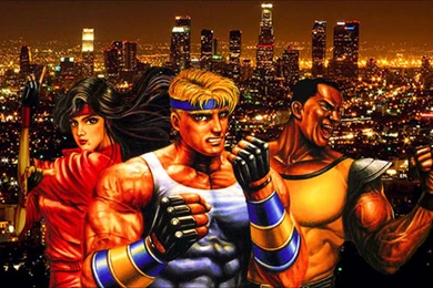 STREETS Of RAGE Ikari No Tekken Action Fighting Arena Scrolling ...
