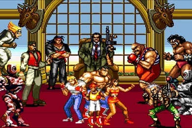 STREETS Of RAGE Ikari No Tekken Action Fighting Arena Scrolling ...