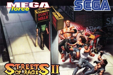 STREETS Of RAGE Ikari No Tekken Action Fighting Arena Scrolling ...